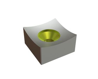 Couronne de coupe 43x43x23 StandardCut, 1 perçage fraisé, version Y pour Bano Recycling s.r.l. 