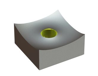 Couronne de coupe 60x60x30, Eco Line, filetage M20 pour Zeno Zerkleinerungsmaschinen 