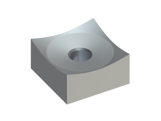 Couronne de coupe 60x60x30 Premium Line, filetage M20, version X pour Zeno Zerkleinerungsmaschinen 