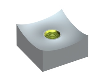 Couronne de coupe 60x60x30, StandardCut, filetage M18, version X pour Vecoplan Vecoplan VAZ