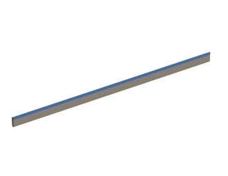 Couteau de rotor 1000x55x15, CarbideCut, tranchant 65°, qualité carbure H5 