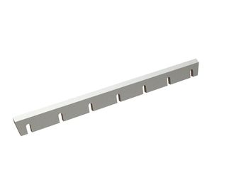 Couteau de rotor 1136x100x22, PremiumCut, 7 lumières, tranchant 50°, version X pour Wipa Werkzeug- und Maschinenbau GmbH 