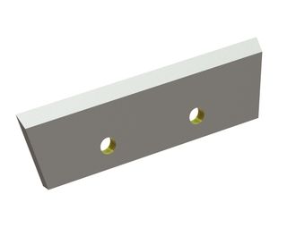 Couteau de rotor 135x40x6, StandardCut, 2 trous Ø9, tranchant 45°, version X 