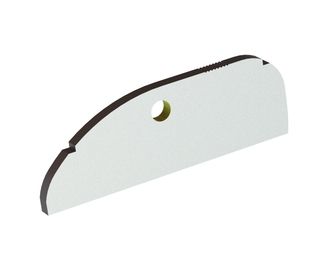 Couteau de rotor 156x52x8, StandardCut, 1 trou, version X 