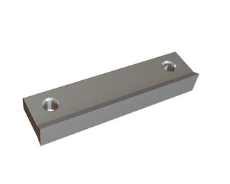 Couteau de rotor 195x48x19/29 PremiumCut, 2 taraudages M16, nez de coupe 30° des deux côtés pour Cimp 