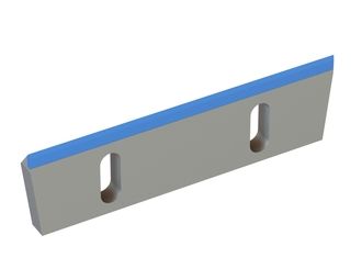 Couteau de rotor 290x85x18, CarbideCut, tranchant 45°, M10, qualité carbure H5 pour Zerma | AMIS 