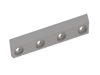 Couteau de rotor 291x69x14 PremiumCut, 4 perçages fraisés, tranchant 30°/20°, version Y pour Hosokawa Alpine AG 