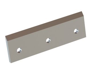 Couteau de rotor 305x97x13 PremiumCut, tranchant 20°/35°, 3 trous Ø18, version X 