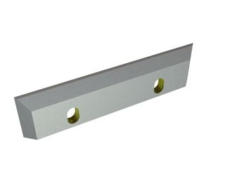 Couteau de rotor 398x95x20, StandardCut, 2 trous oblongs, tranchant 5x50°/35°, 2x filetage M8 pour Wanner Technik GmbH 