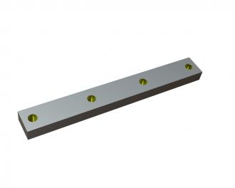 Couteau de rotor 399x50x25, StandardCut, 4 trous, version X pour Eldan Recycling Eldan HG 169