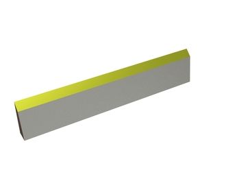 Couteau de rotor 400x75x26, StandardCut, 3x filetage M8, tranchant 48°/10°, version X pour Zerma | AMIS 