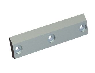 Couteau de rotor 448x114x29 PremiumCut, 3 trous fraisés, tranchant 35°, version X pour Cumberland 