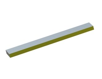 Couteau de rotor 600x60x20, StandardCut, tranchant 30°, version X 