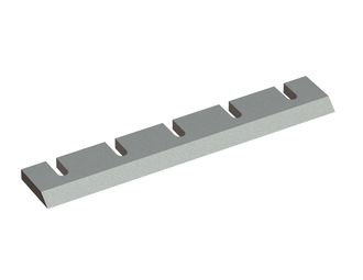 Couteau de rotor 665x113x24, PremiumCut, tranchant 42°, version X pour Previero 