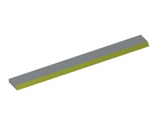 Couteau de rotor 800x88x20, StandardCut, tranchant 48°, version Y pour Previero 