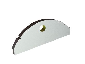 Couteau de rotor 98x36x8, StandardCut, 1 trou, version Y pour Vogelsang RotaCut RC 3000