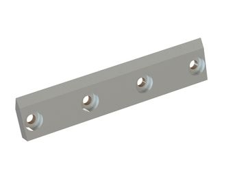 Couteau de rotor droit 507x109,5x28,56 PremiumCut, tranchant 30°, contre-chanfrein 20° pour Cumberland 