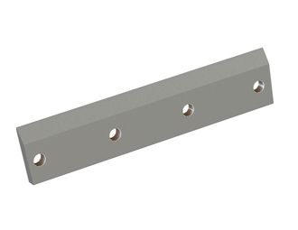 Couteau de rotor droit 509x108x19 PremiumCut, tranchant 5x25° (avant) / 35° / 30°, version X pour Cumberland 