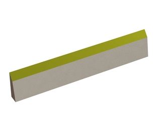 Couteau de rotor en forme de coin 398x75x25, StandardCut, tranchant 40°/10°, version X pour Zerma | AMIS Zerma GS 300/400