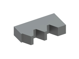 Couteau de rotor extérieur 240x121x55 Premium Line, version W 