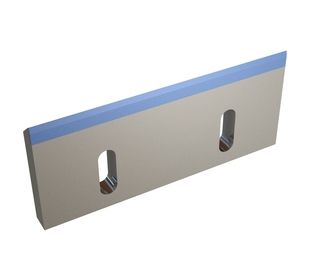 Couteau de rotor gauche 210x90x16, CarbideCut, tranchant 55°, M8, qualité carbure H4 pour Hosokawa Alpine AG 