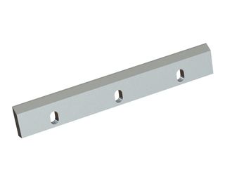 Couteau de rotor gauche 460x66x16 PremiumCut, tranchant 55°, version Y, 2xM10 pour Rapid Granulator AB 