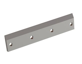 Couteau de rotor gauche 509x108x19 PremiumCut, tranchant 5x25° (avant) / 35° / 30°, version X pour Cumberland 