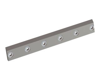 Couteau de rotor gauche 767x108x19 PremiumCut, 6 trous fraisés, tranchant 35°, version X pour Cumberland 