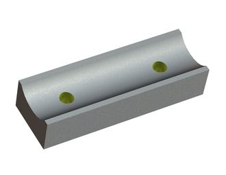 Couteau à gouge 172x61x35 Eco Line pour Lindner Recyclingtech 