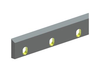 Couteau rotor 226x59x10, StandardCut, 3 lumières, arête 42°, version X pour Getecha GmbH 