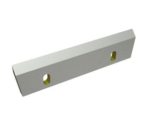 Couteau rotor 345x85x18, StandardCut, 2 lumières 18x33, arête 45°, version X pour Amis | Zerma Zerma GSE 500/700