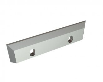 Couteau rotor 398x95x20, PremiumCut, 2 lumières, arête 50°/35°, version X pour Wanner Technik GmbH 