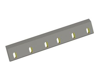 Couteau rotor 400x65x13, StandardCut, 6 lumières, arête 55°/45°, version X 