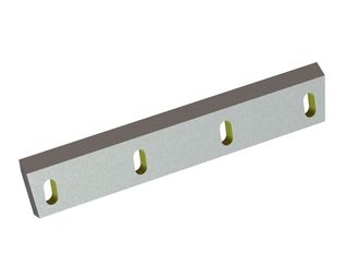 Couteau rotor 568x100x22, StandardCut, tranchant 50°, 2xM12, chanfrein frontal des deux côtés pour Zerma | AMIS 