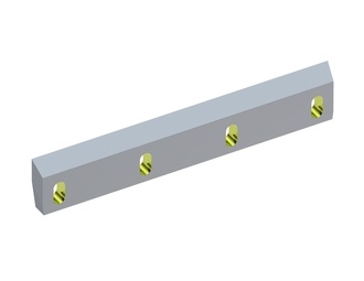 Couteau rotor 568x100x28, StandardCut, 4 lumières, arête 50°, version X pour Herbold Meckesheim GmbH Herbold SMS