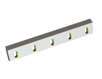 Couteau rotor 599x91x23, StandardCut, 5 lumières, 2xM10 filetages, arête 50°, version X 