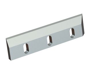 Couteau rotor droit 399x100x25, PremiumCut, 3 lumières, arête 30°/45°, version Y 