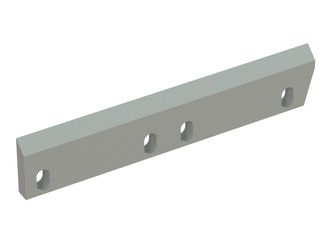 Couteau rotor droit 515x100x24, PremiumCut, 4 lumières, arête 50°/15°, 6xM12, version X pour Tria 
