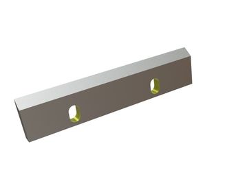 Couteau rotor gauche 311x80x20, StandardCut, 2 lumières, arête 4.5x55°/50°, 2xM12, version X pour Rapid Granulator AB 