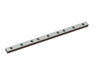 Couteau stator 1060x54x34, PremiumCut, 9 lumières, 8xM16 filetages, version X pour Rapid Granulator AB 