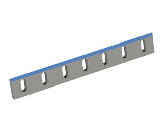 Couteau stator 716x99x22, Hybrid Line, 7 lumières, arête 70°, M12, qualité carbure H5 pour Cumberland 