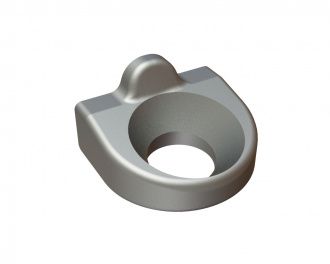 Cover plate for knife holder 60x53x35, version 43 for Lindner Recyclingtech Lindner Power Komet 2800