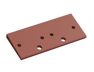 Cover plate left 409x175x27 for Zerma | AMIS 