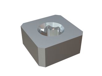 Cuchilla 130x130x60 Premium Line ejecución 130, variante-W para Untha 