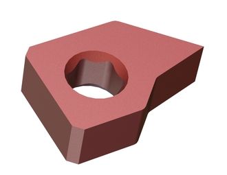 Cuchilla 195x130x60 hexagonal taladro, ejecución 130 para Untha 