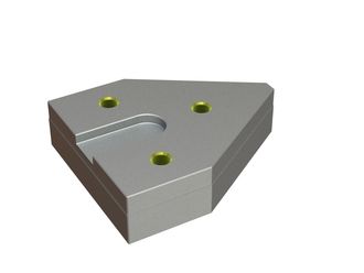 Cuchilla 225x188x58, StandardCut, 3x rosca M20, versión X para Meccanica Molinari 