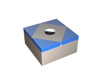 Cuchilla 40x40x20, Hybrid Line vanguardia 90°, M12, calidad HM = H4 para Vecoplan 