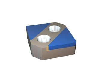 Cuchilla 49x49x18, Hybrid Line vanguardia 90°, calidad HM = H4 para Wagner Umwelttechnik 