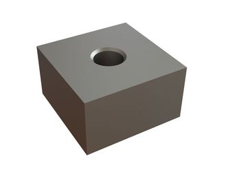 Cuchilla 50x50x30, PremiumCut, rosca M16, versión X para Lindner Recyclingtech 