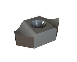 Cuchilla 52x28x18 Premium Line ejecución 2x38, variante-X para Wagner Umwelttechnik 